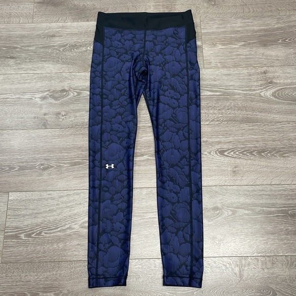 Under Armour 1297911 Geo Print HeatGear Compression Tights Leggings M - Picture 7 of 16